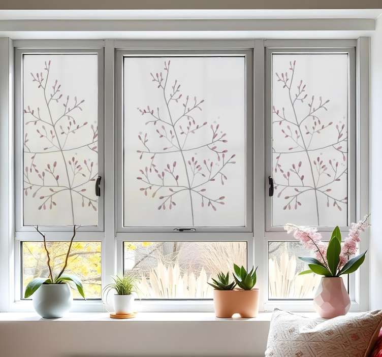 Apró ágak Matrica ablakok és üveg - TenStickers