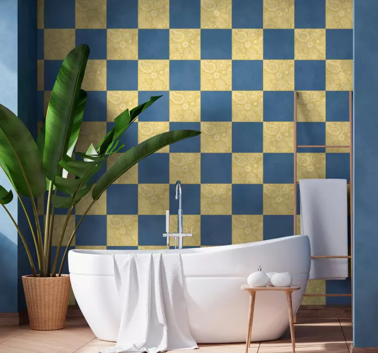 Arab paisley dekoráció fal matrica - TenStickers