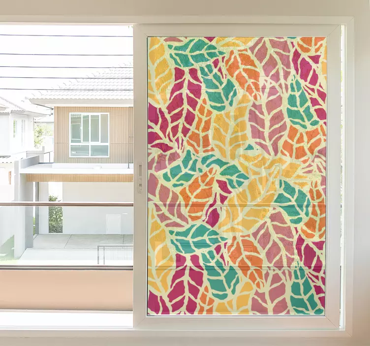 áttetsző ablak vinyl matrica - TenStickers