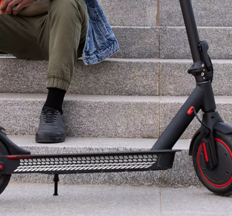 Autós matricák patinete marca ruedas - TenStickers