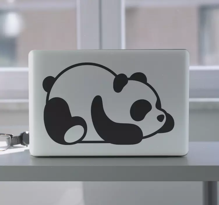 Baba panda laptop bőréhez - TenStickers