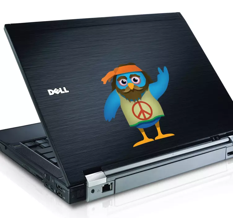 Béke tweet laptop matrica - TenStickers