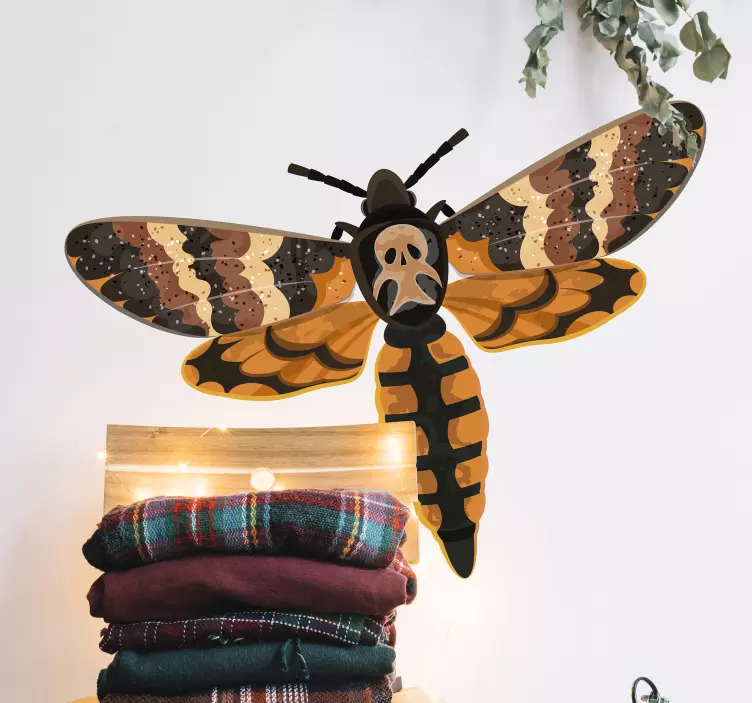 Bonyolult lepkeminta erdei állatok falmatrica - TenStickers