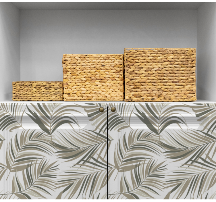 Buja, nyers és titokzatos természeti bútor matrica - TenStickers