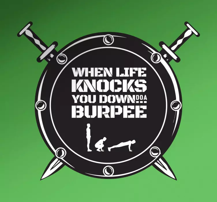 Burpee falmatrica - TenStickers