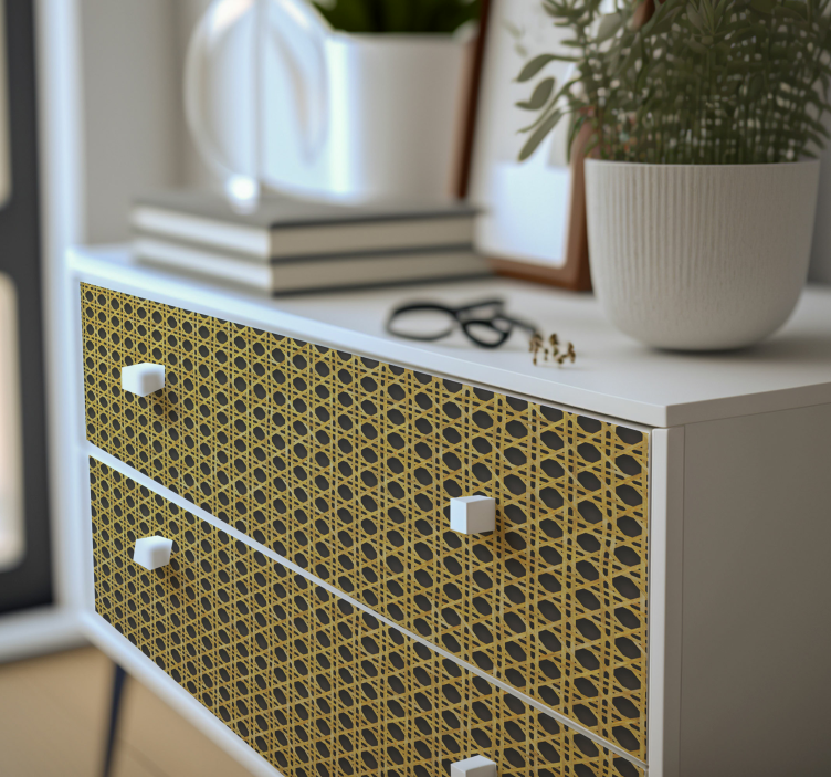 Bútor falmatrica fonott lyukak - TenStickers