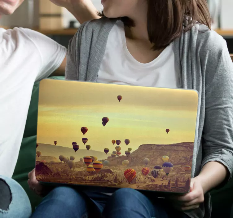 Cappadocia ballon fesztivál utazási matricák - TenStickers