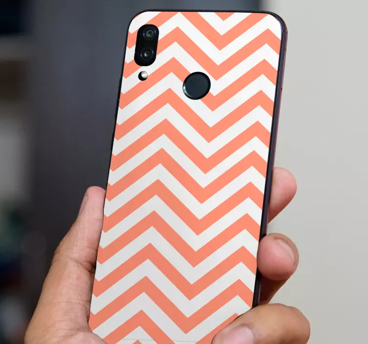 Chevron motívumos borító matrica Huawei - TenStickers