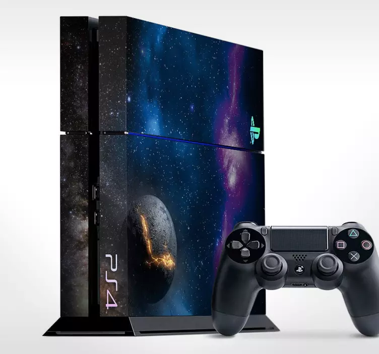 Cosmos galaxy playstation 4 bőr - TenStickers