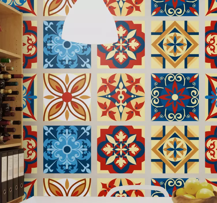 Crifitio cement burkolólapok matrica - TenStickers