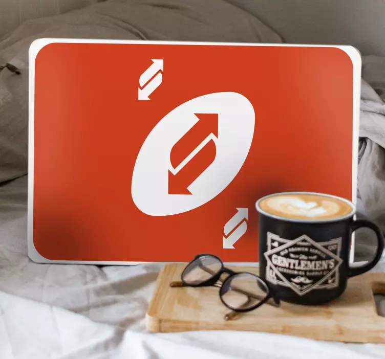 Dinamikus mozgás szimbólum Matrica laptophoz - TenStickers