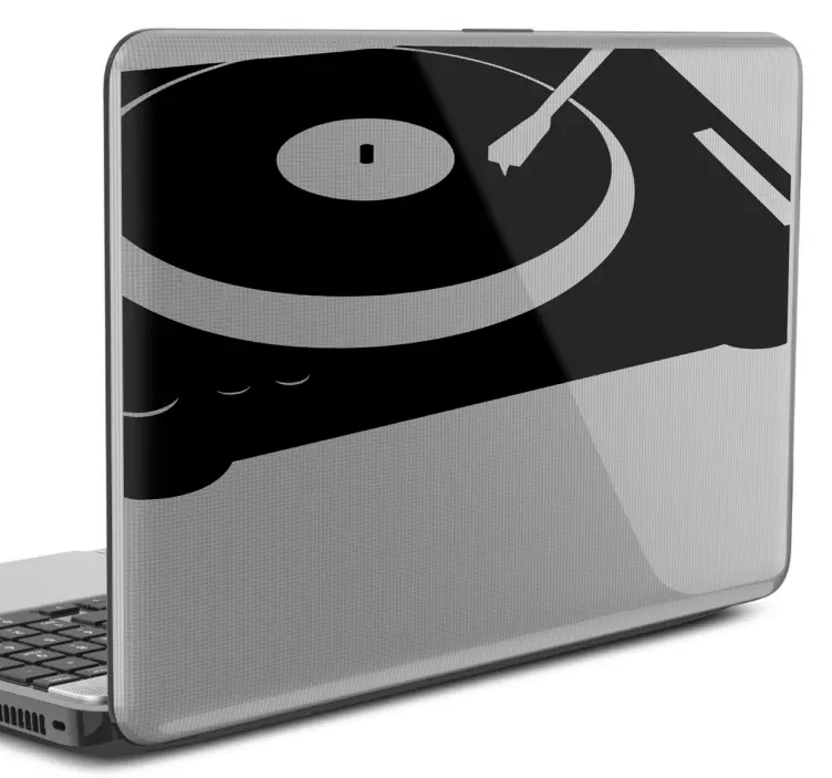 Dj asztali mixer laptop matrica - TenStickers