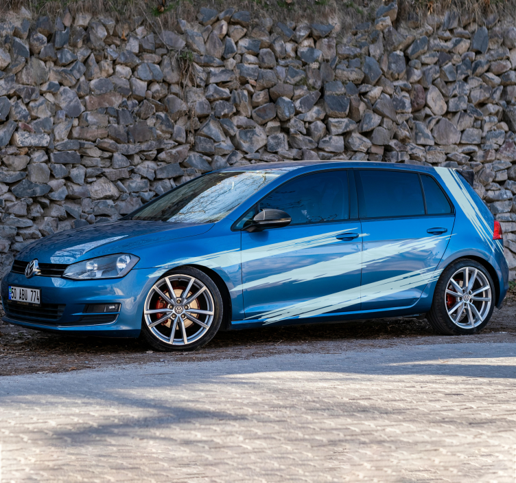 Ecset design készlet Matrica Autók - TenStickers