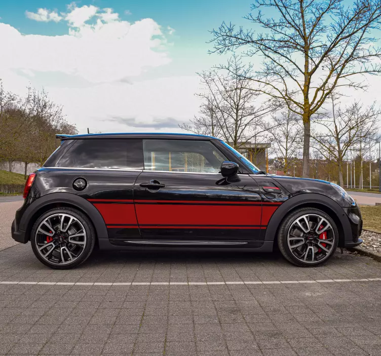 Egyedi rally car vinyl matrica - TenStickers