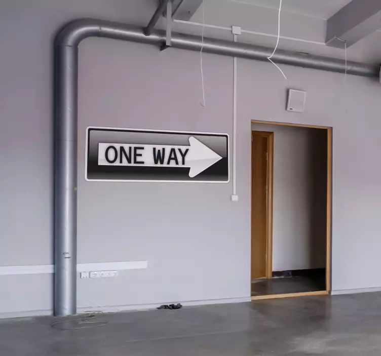 Egyirányú dekoratív matrica - TenStickers