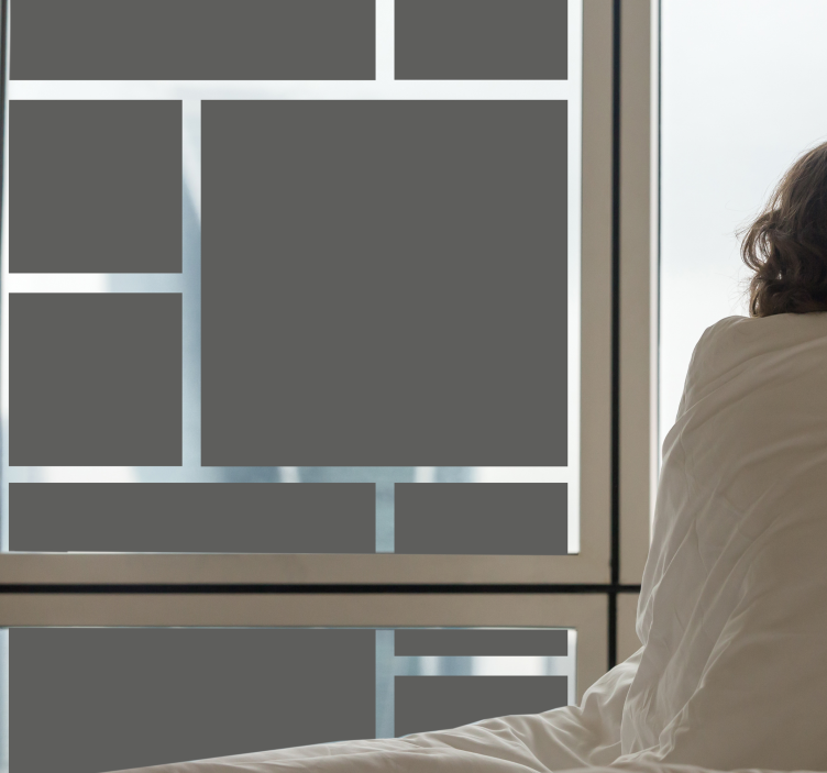 Monokolor csomag osztag ablak matrica - TenStickers