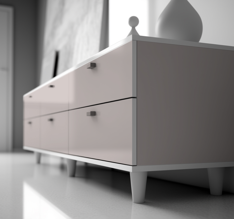 Egyszínű matricák pasztellszürke - TenStickers