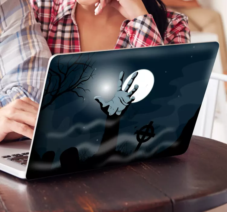 élőhalott halloween matrica - TenStickers