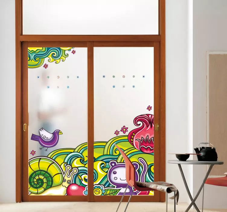 Erdei bakelit matrica - TenStickers