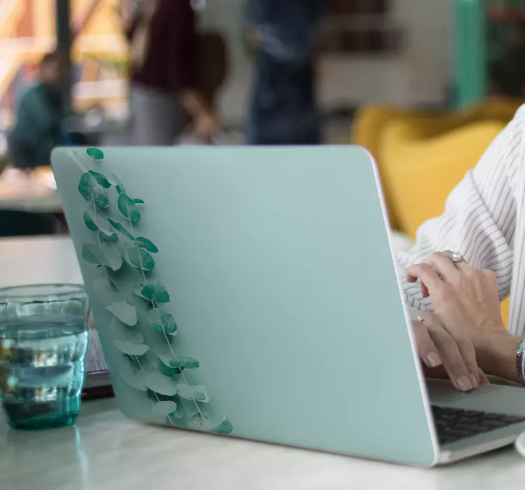 Eukaliptusz kép laptop matrica - TenStickers