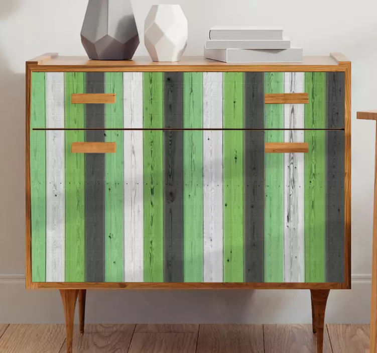 Fa laminált bútor matrica - TenStickers