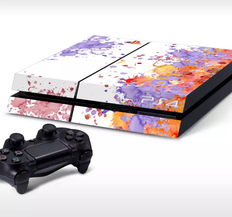 Festék playstation 4 bőrt - TenStickers