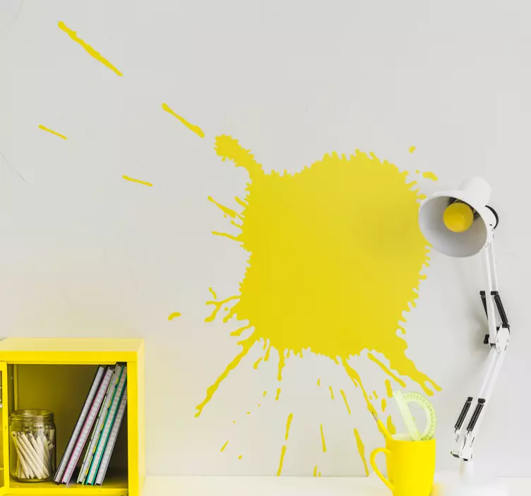 Festékfoltos matrica - TenStickers