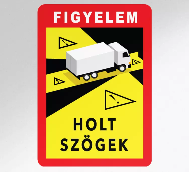 Figyelemfoltok magyar bakelit jelzéssel - TenStickers