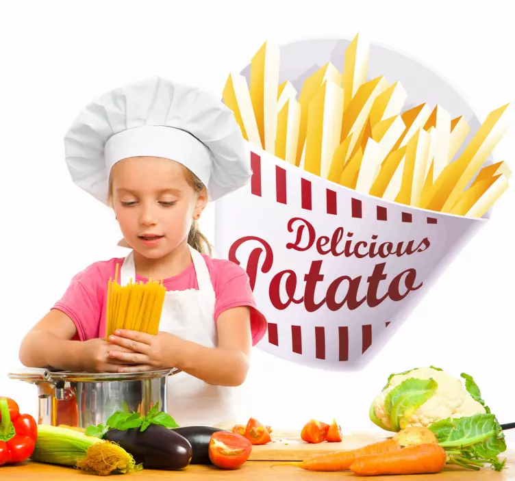 Finom krumpli - TenStickers