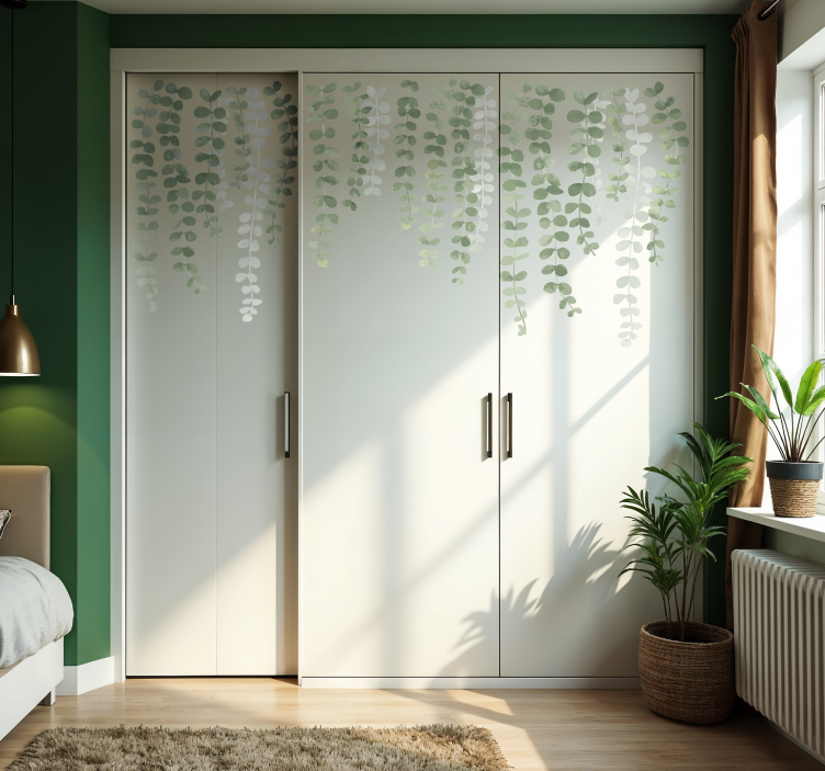 Függő növények Bútor falmatrica - TenStickers