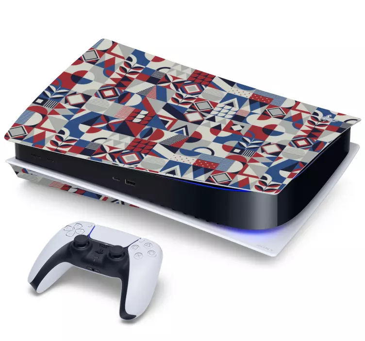 Geometriai alakzat mozaik ps5 matrica - TenStickers