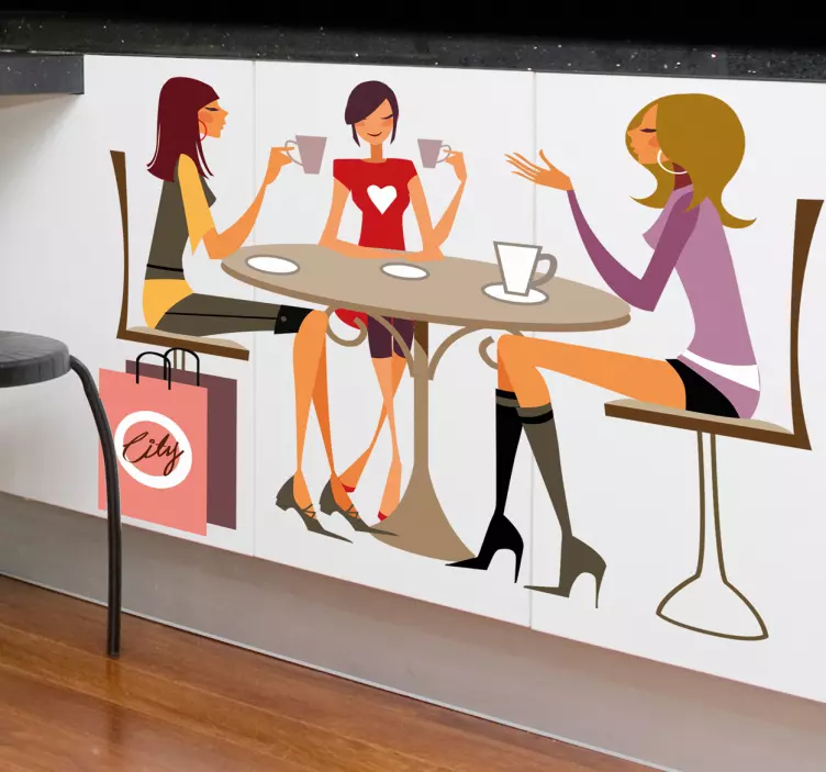 Glamour girls falmatrica - TenStickers