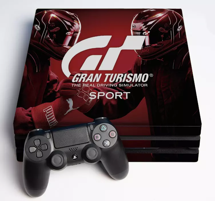Gran turismo sport ps4 bőr matrica - TenStickers