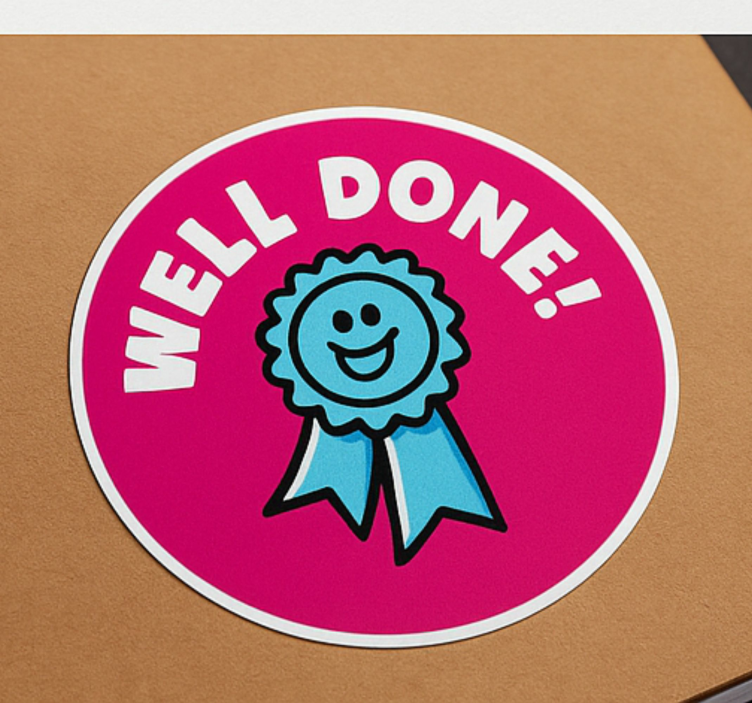 Gratulációs készlet matrica gyerekeknek - TenStickers