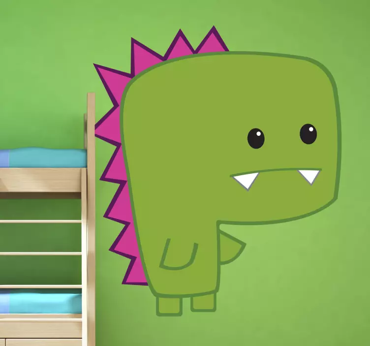 Gyerekek mini dinoszaurusz fal matrica - TenStickers