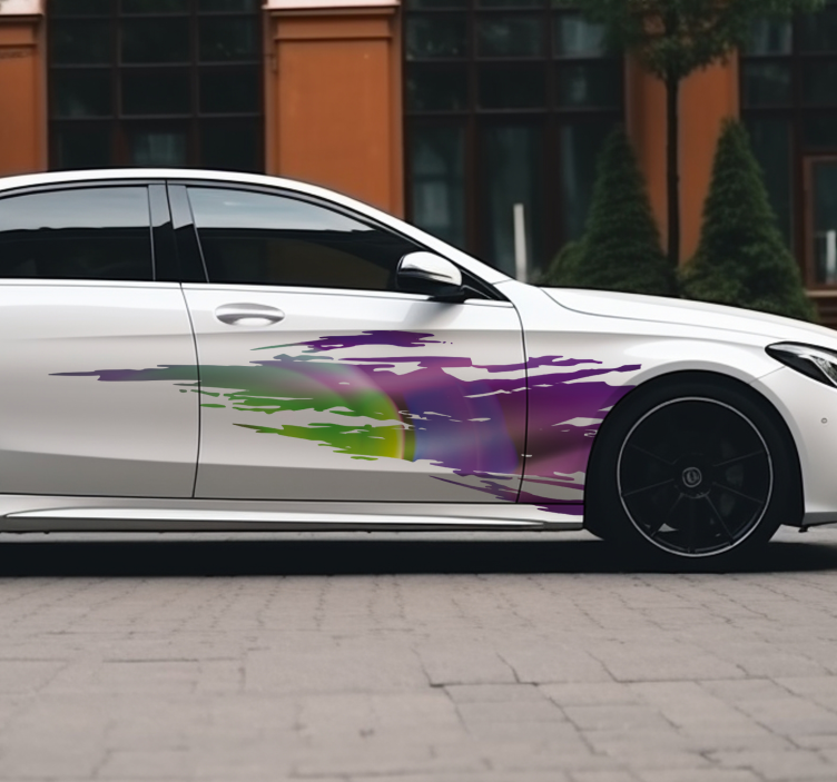 Gyors ébredés Matrica Autók - TenStickers