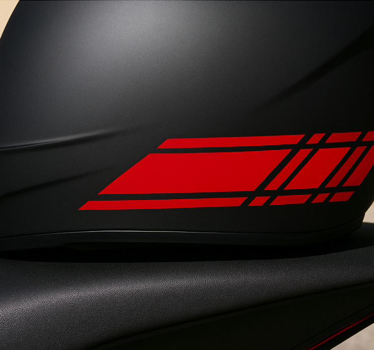 Gyors vonaltervezés motoros matrica - TenStickers