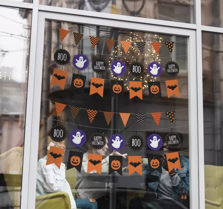 Halloween sármány matricák - TenStickers