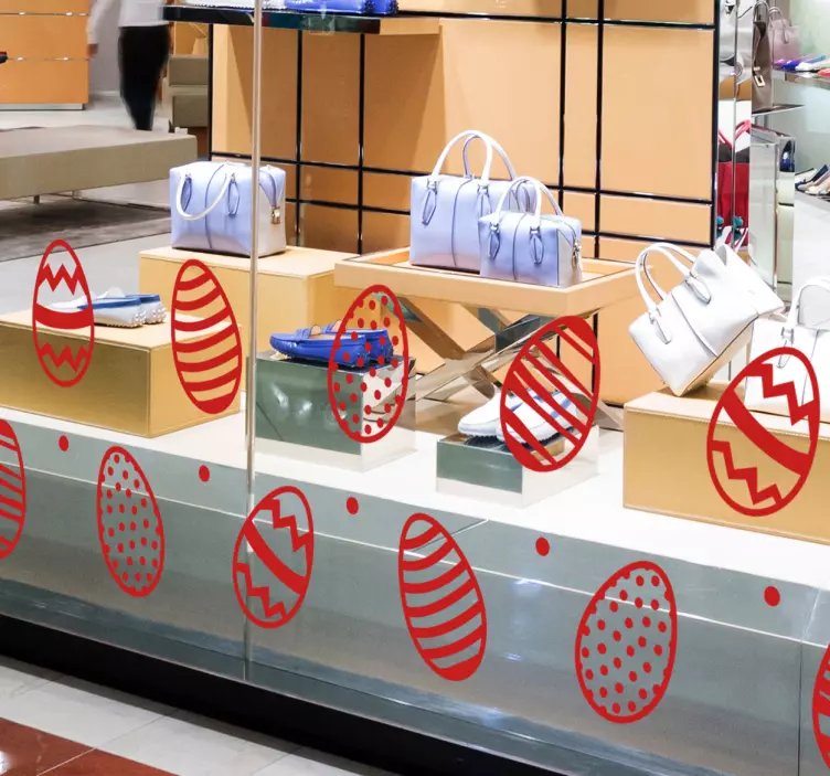 Húsvéti határ fal matrica - TenStickers