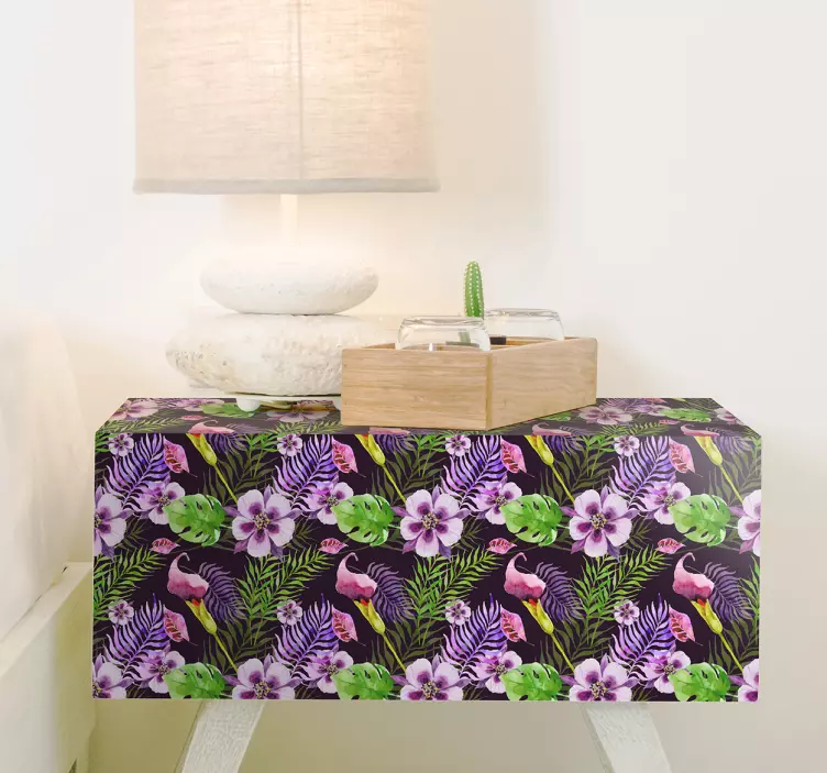 Ikea jungle flora bútor matrica - TenStickers