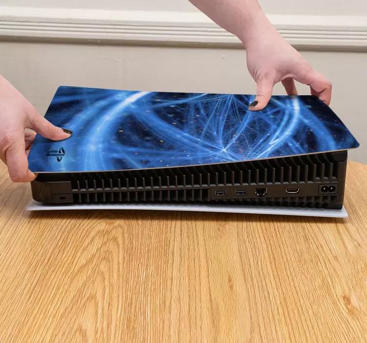 Izzó vonalak háló technológia ps5 matrica - TenStickers