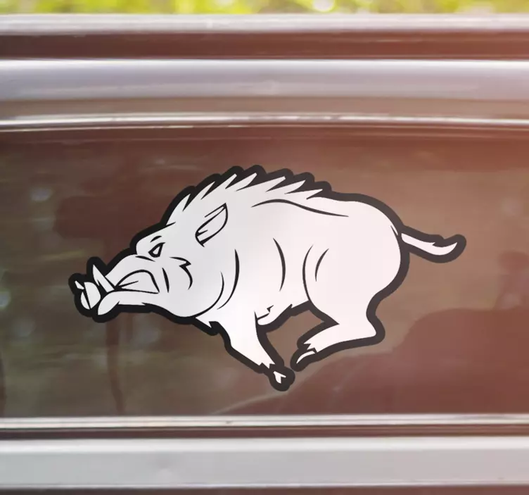 Javali vadon élő állat falmatrica - TenStickers