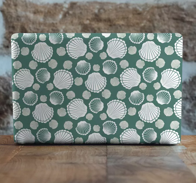 Kagylómintás borítás Matrica laptophoz - TenStickers