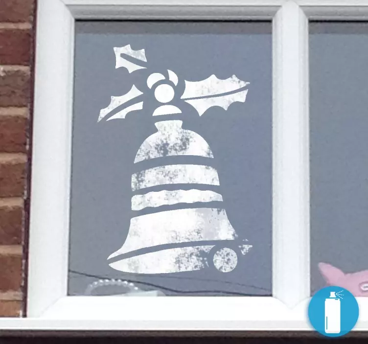 Karácsonyi harang dekoratív matrica - TenStickers