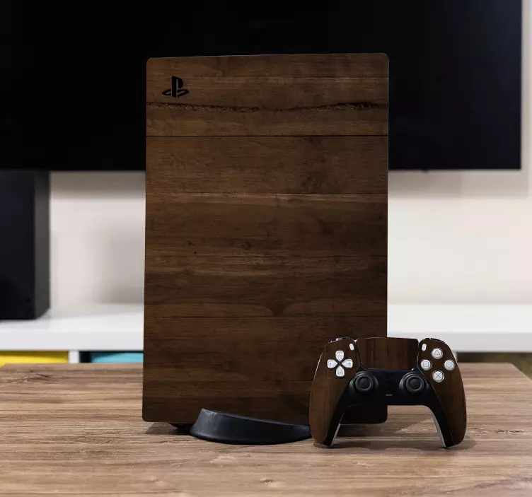 Kona wood ps5 vinyl matrica - TenStickers