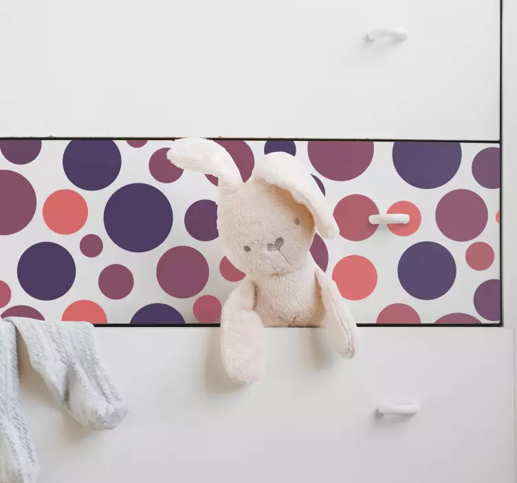 Kör alakú ajtómatrica - TenStickers