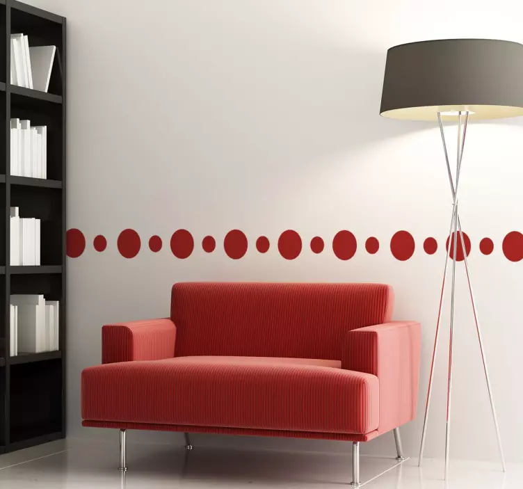 Kör szegély matrica - TenStickers