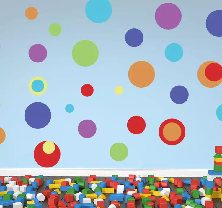 Kör szivárvány matrica - TenStickers