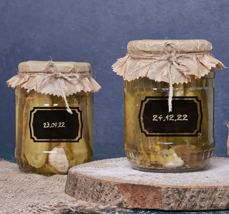 Kréta címke palatábla matricák - TenStickers