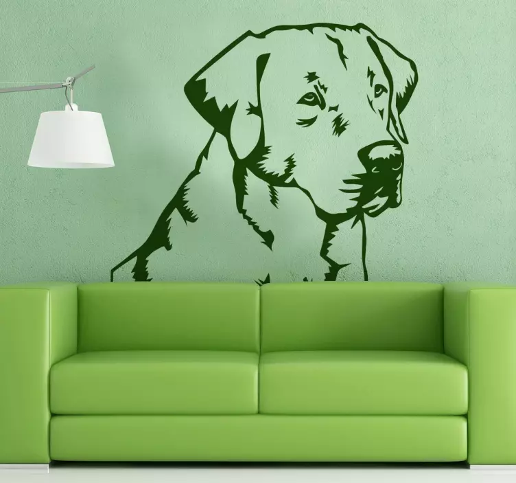 Labrador retriever matrica - TenStickers